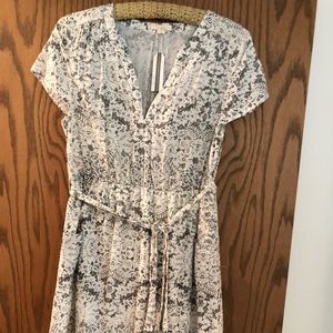 Off white Floral Sundress
